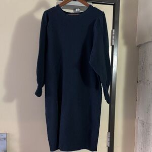 a new day Navy Long Sleeve Sweater Dress